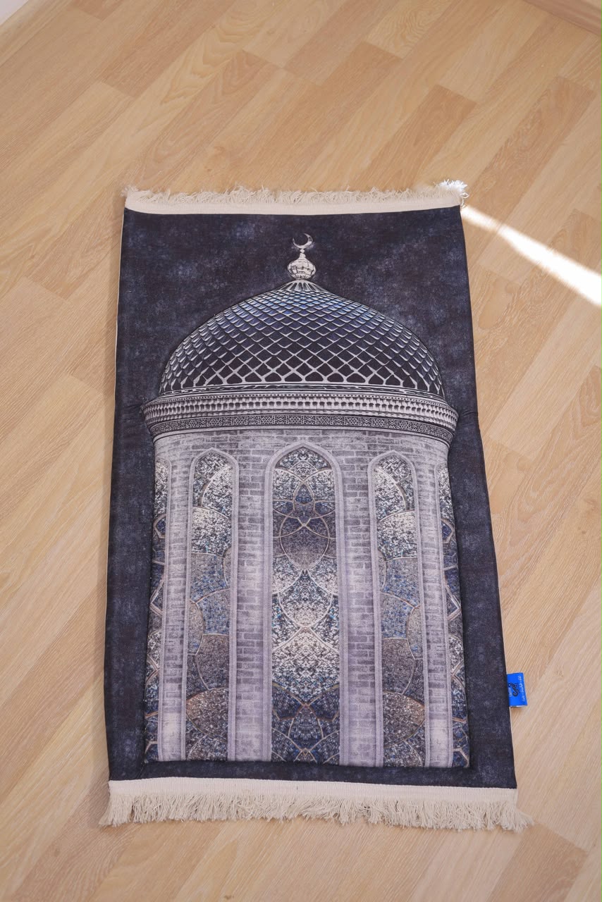 ‫سجادة القبه الملكيه كحلي ‬‎