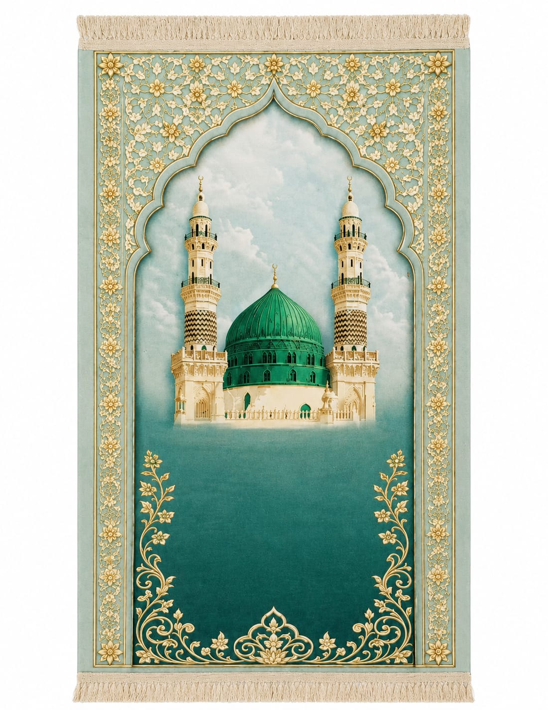 سجادة القُبَّة الخضراء
